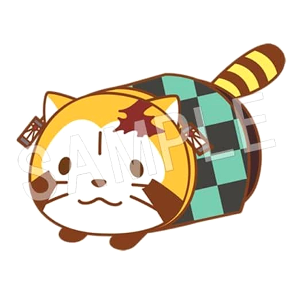 Demon Slayer: Kimetsu no Yaiba x Rascal Tanjiro Kamado Mochikororin Plush Mascot Plush [USED]