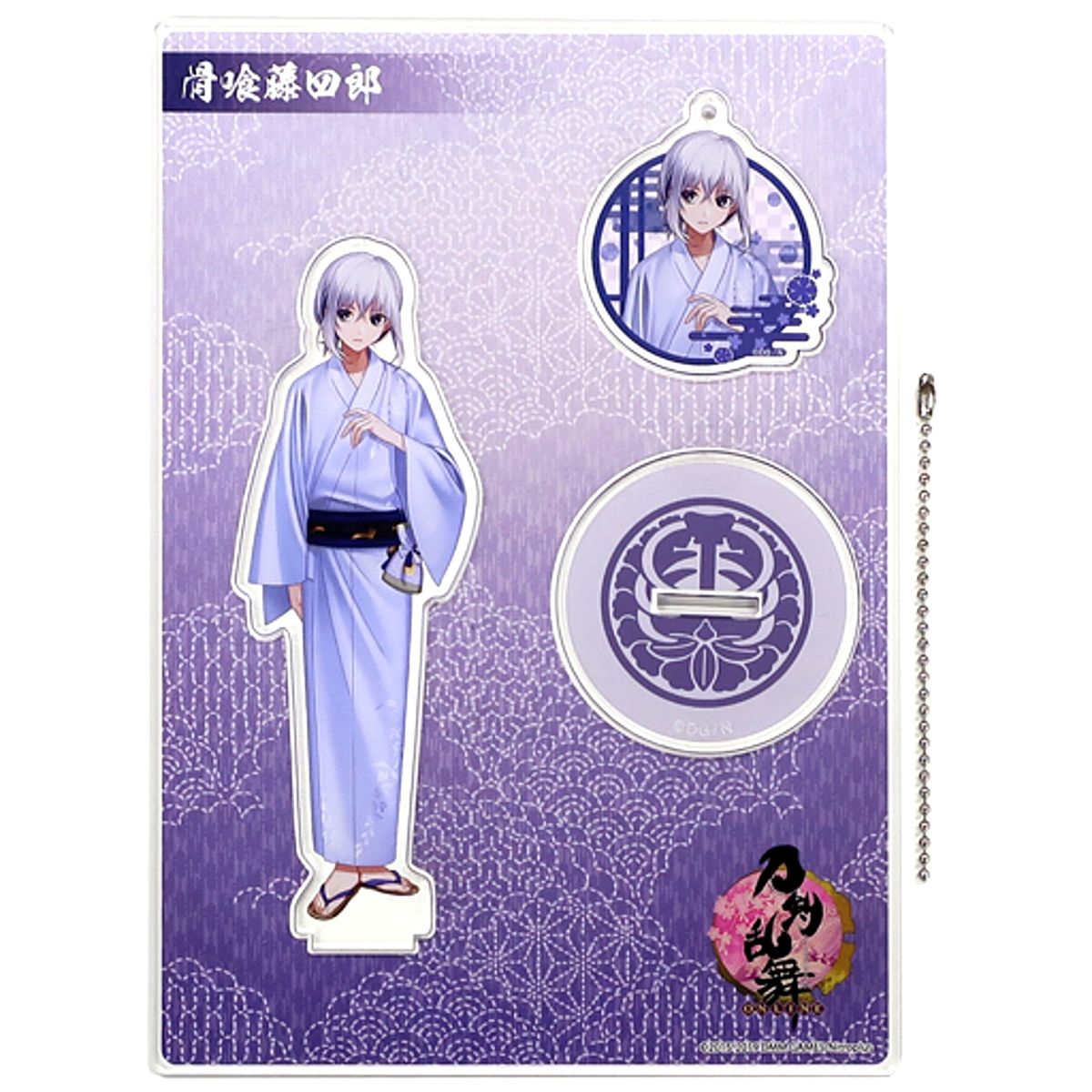 Honebami Toushirou Touken Ranbu ONLINE Acrylic Stand Set Light Ver. Touken Ranbu Store6 [USED]