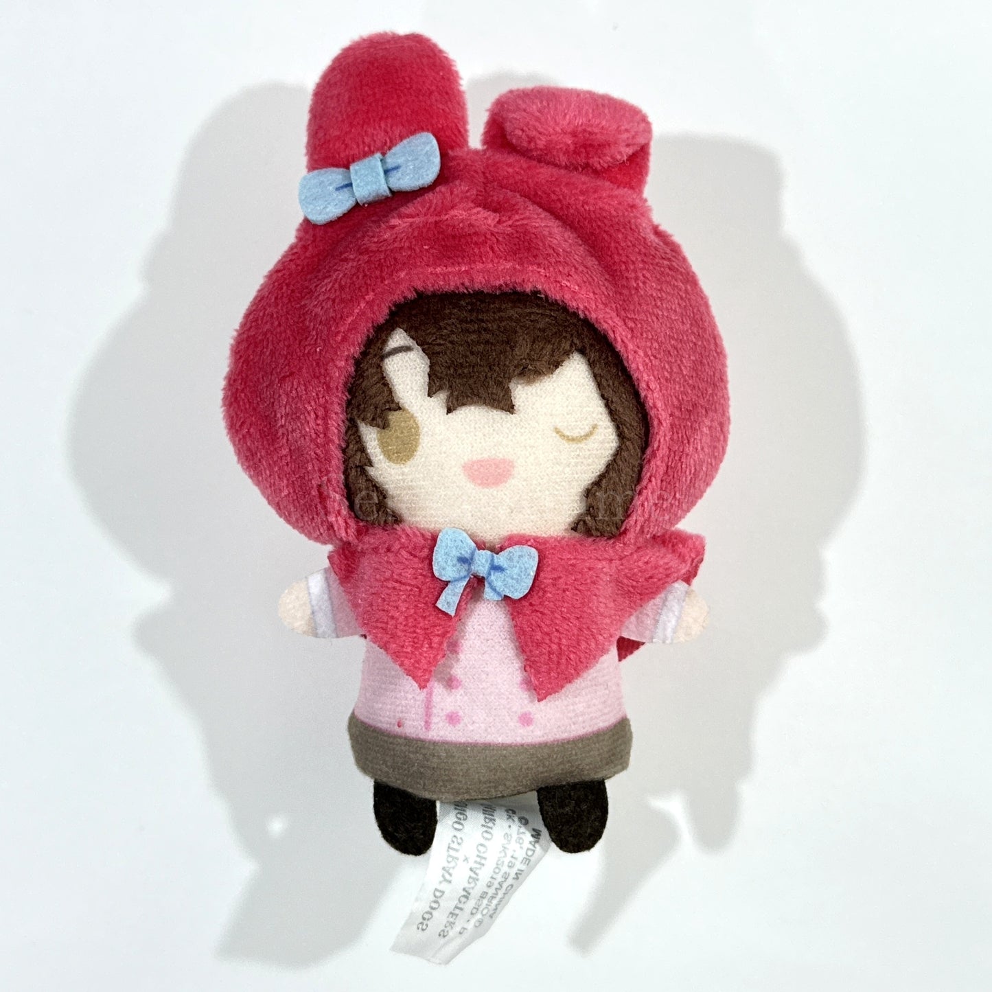 Bungo Stray Dogs x Sanrio Characters Osamu Dazai My Melody Puppela Finger Mascot Keychains [USED]
