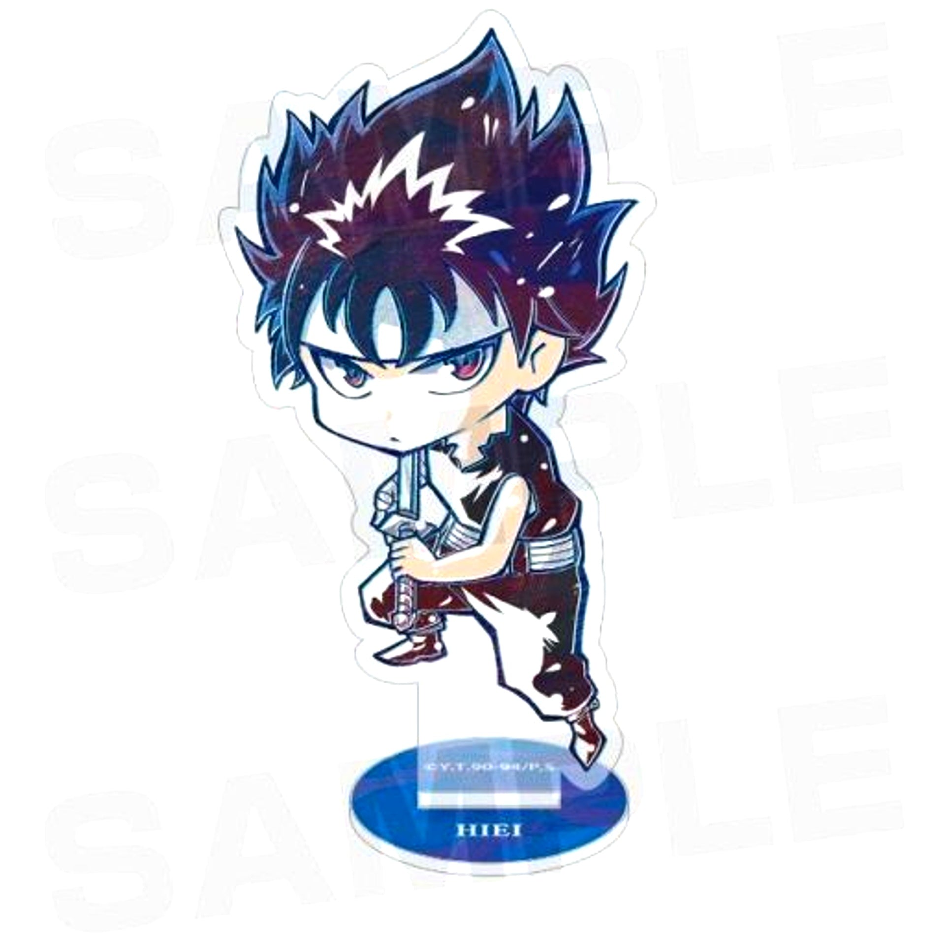 Hiei Trading Deformed Ani-Art Acrylic Stand YuYu Hakusho [USED]