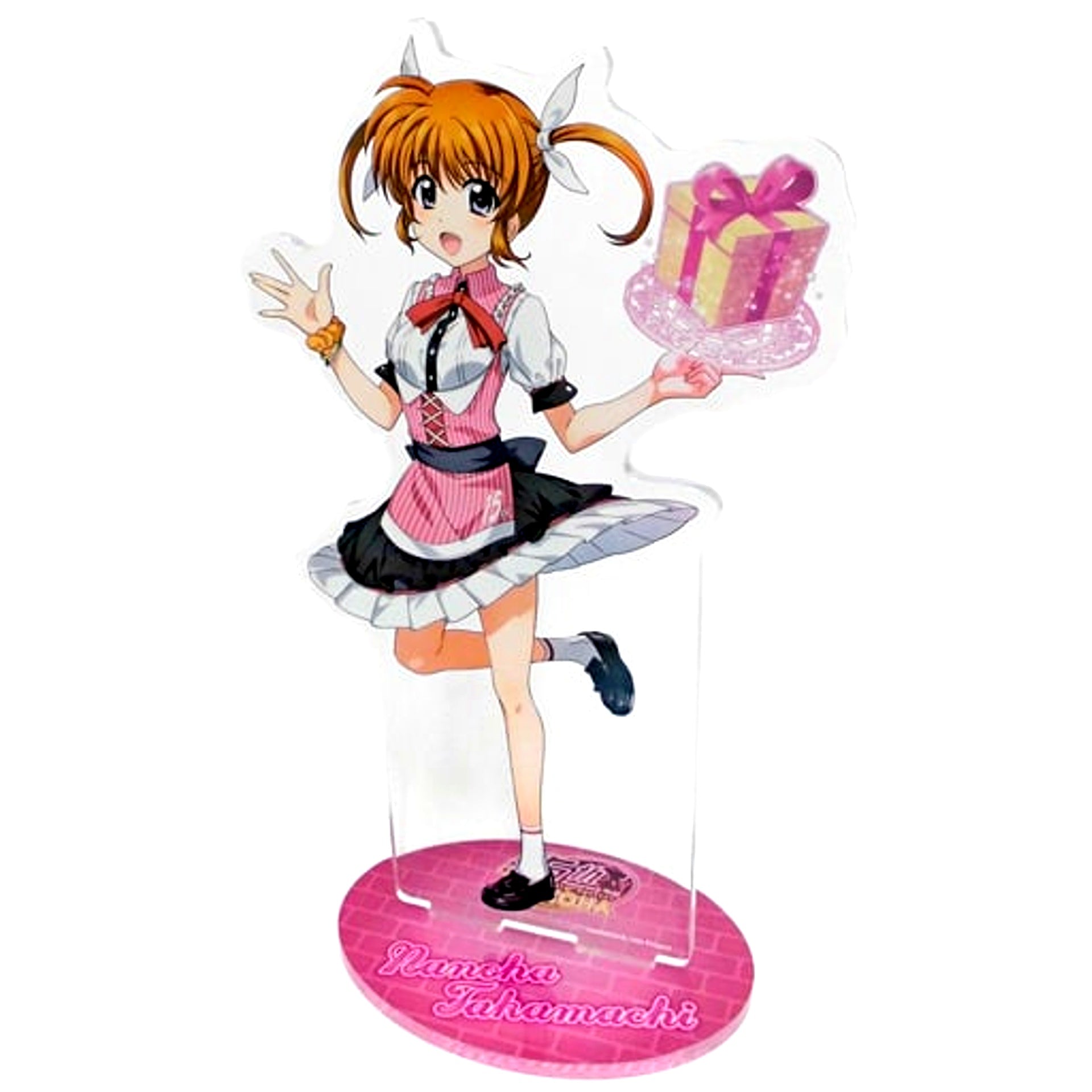 Nanoha Takamachi Acrylic Stand Figure Magical Girl Lyrical Nanoha 15th Anniversary Party [USED]