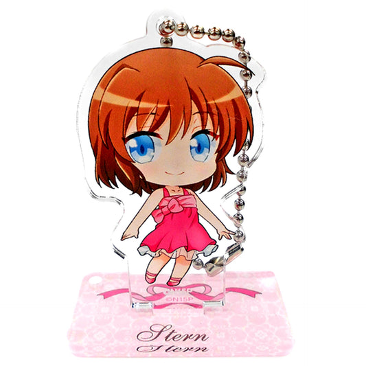 Stern the Destructor Magical Girl Lyrical Nanoha 15th Anniversary Party Acrylic Keychain Collection with Stand [USED]