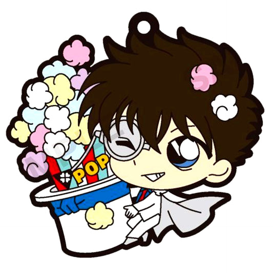 Kaito Kid Detective Conan Pita Colle Rubber Strap Vol.5 [USED]