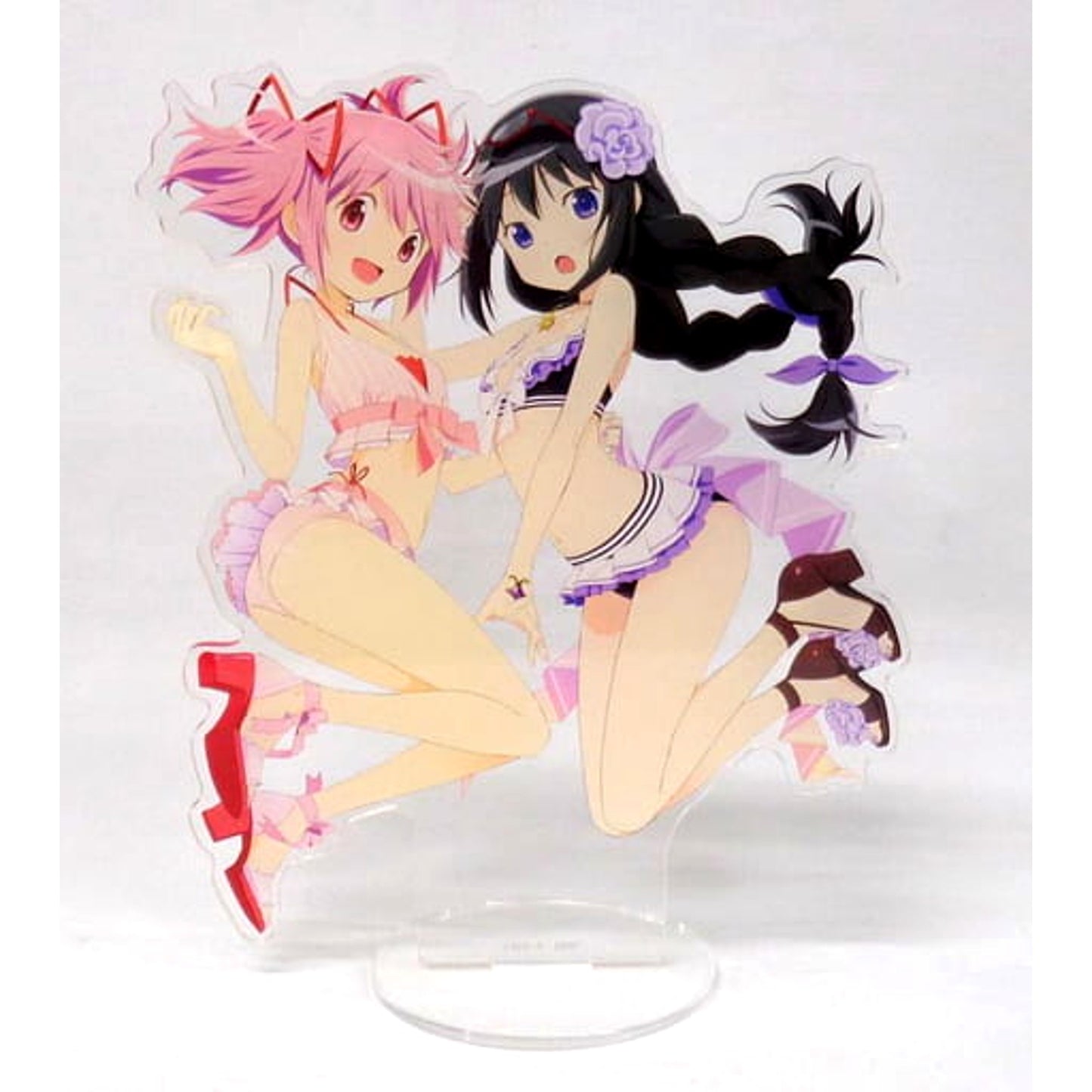 Magia Record: Puella Magi Madoka Magica Side Story Madoka Kaname Homura Akemi Swimsuit Ver. Acrylic Stand Acrylic Stands [USED]