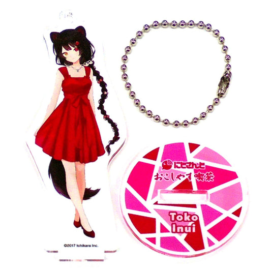 Inui Toko Virtual YouTuber Nijisanji Original Acrylic Stand NIJISANJI Okoshiyasu Cafe [USED]