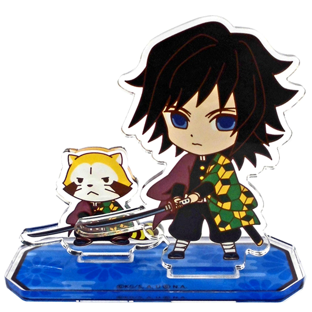 Giyu Tomioka Demon Slayer: Kimetsu no Yaiba x Rascal the Raccoon Acrylic Stand [USED]