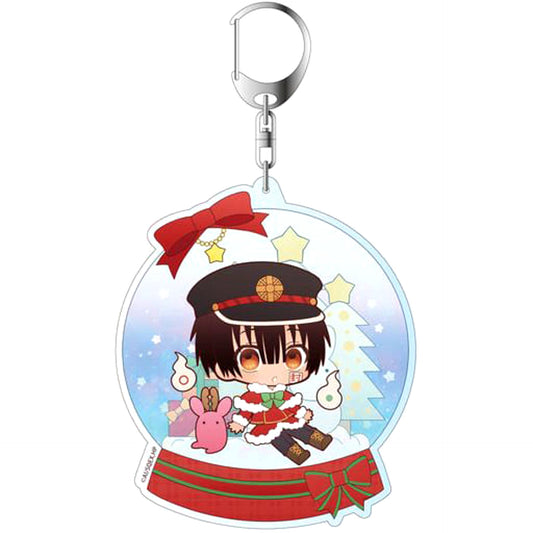 Toilet Bound Hanako kun Hanako-kun Puni Chara Deka Keychain Snow Globe Ver. Keychains [USED]