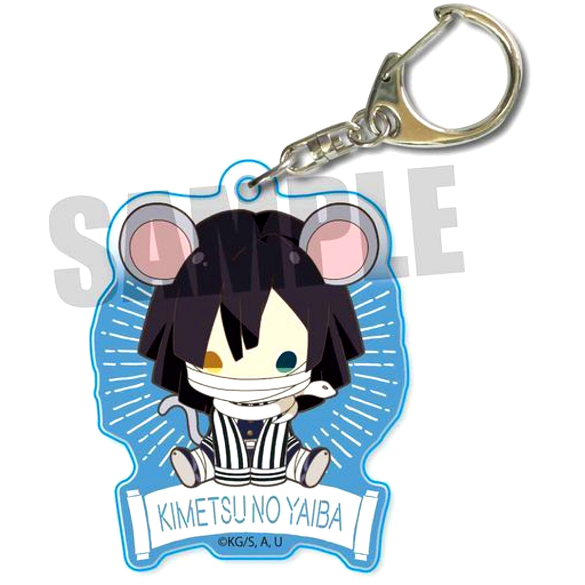 Obanai Iguro Charatchu! Acrylic Keychain Vol.2 Demon Slayer: Kimetsu no Yaiba [USED]