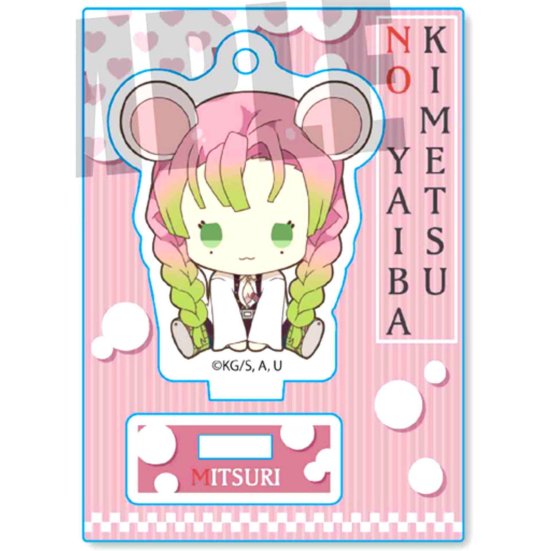 Mitsuri Kanroji Demon Slayer Charatchu! Mini Stand 2nd Release [USED]