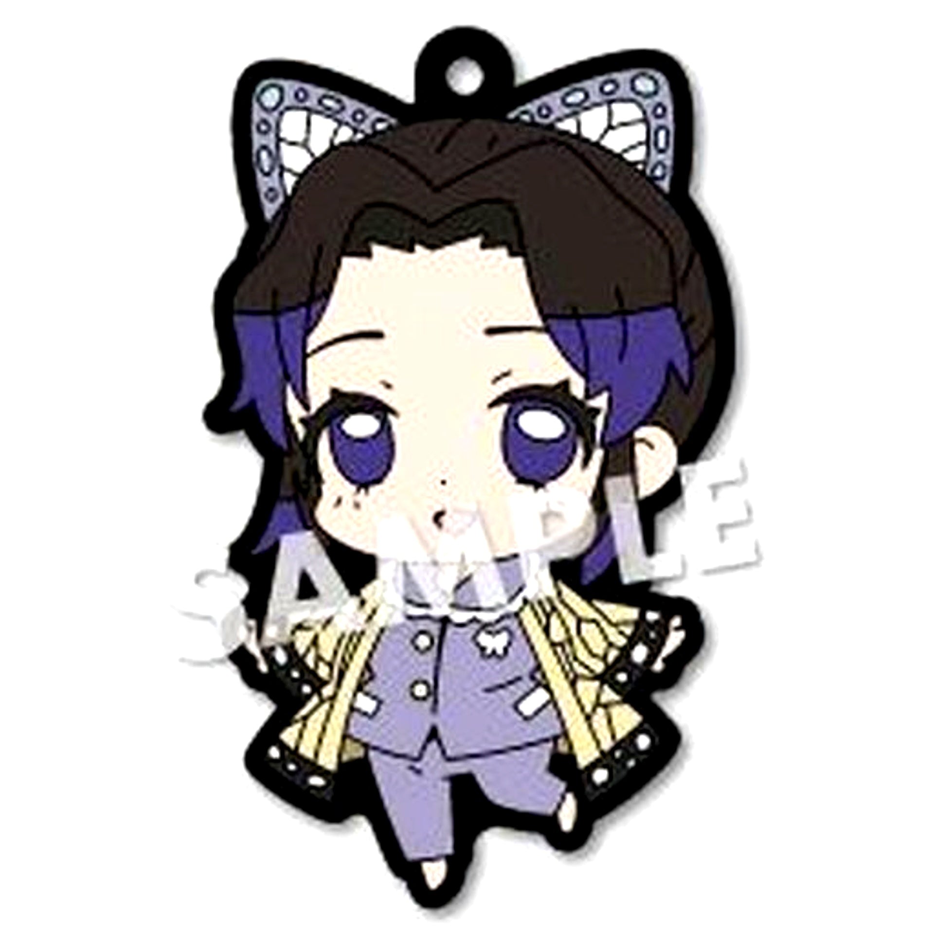 Shinobu Kocho Demon Slayer Eforme Pajachara Rubber Strap Vol.3 [USED]