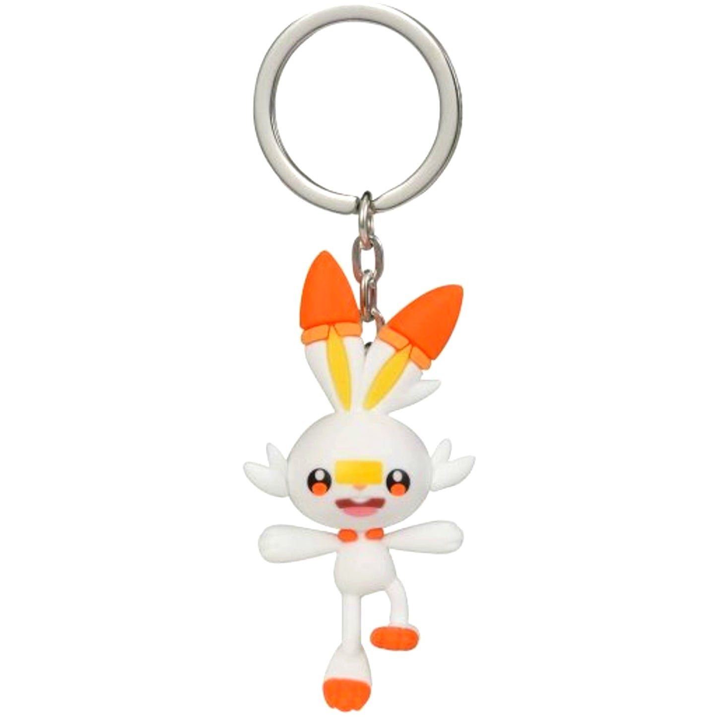 Scorbunny Pokemon Sword & Shield Mascot Keychain Pokemon Center Limited [USED]