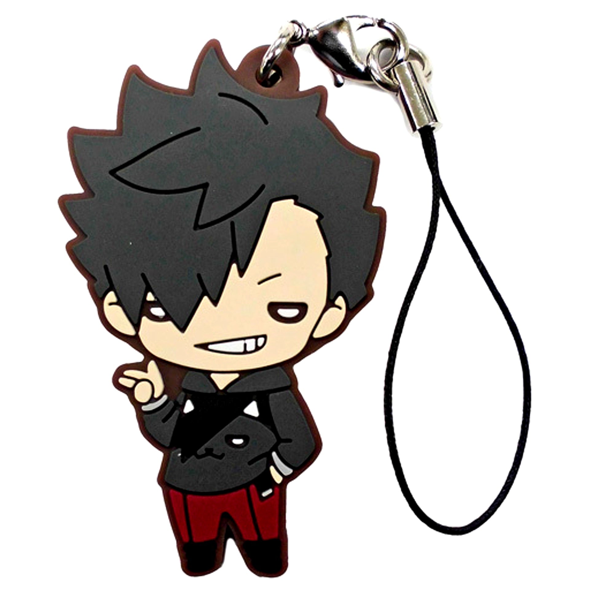 Tetsuro Kuroo Haikyu!! TO THE TOP Nitotan Casual Clothes Rubber Mascot Jump Festa 2020 [USED]