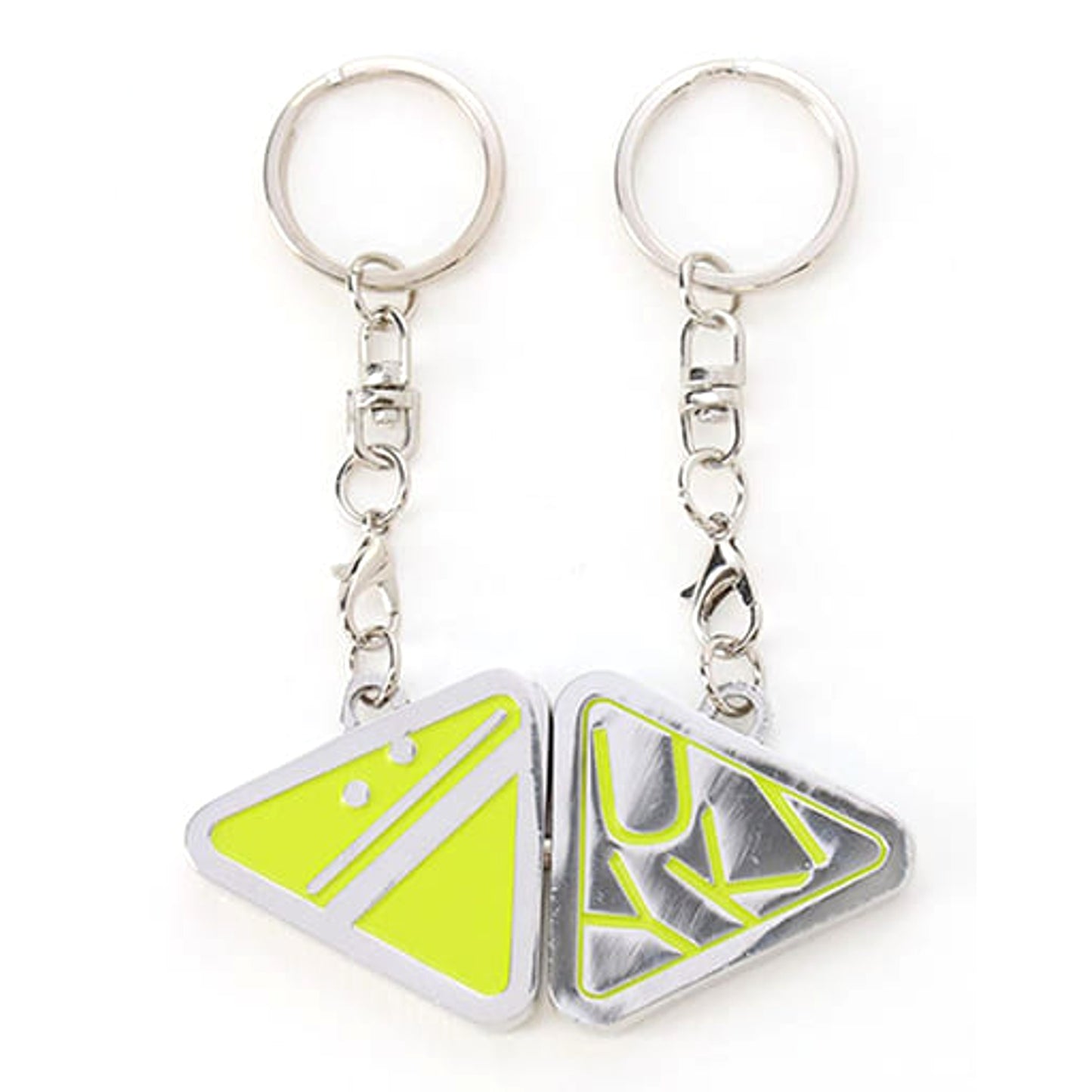 Yuki L IDOLiSH7 Twin Motif Keychain [USED]