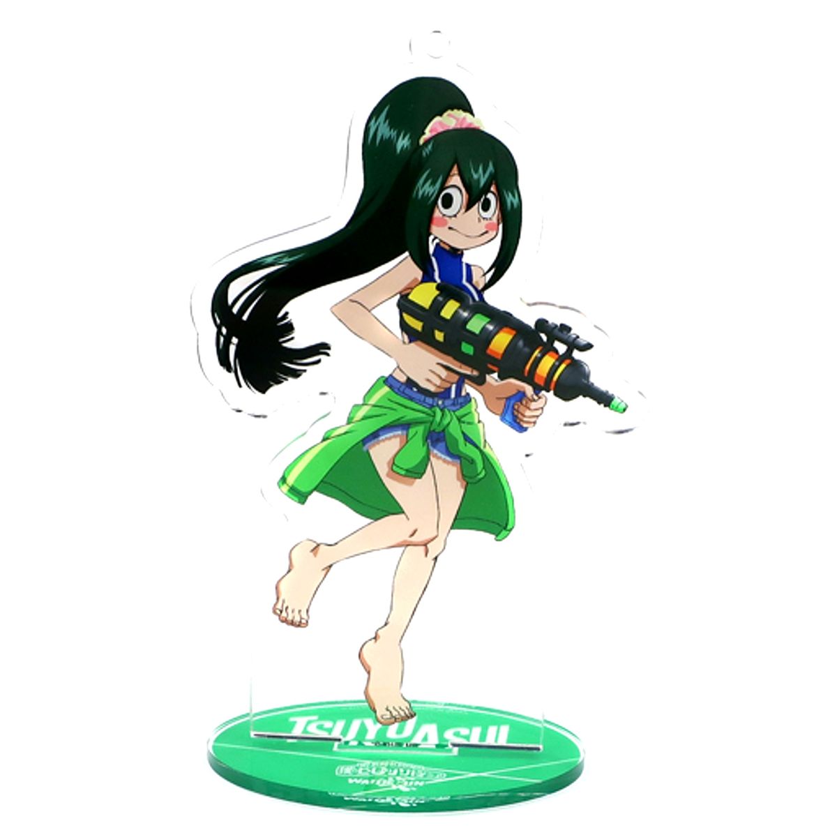 Tsuyu Asui My Hero Academia Full Body Acrylic Stand Water Gun [USED]