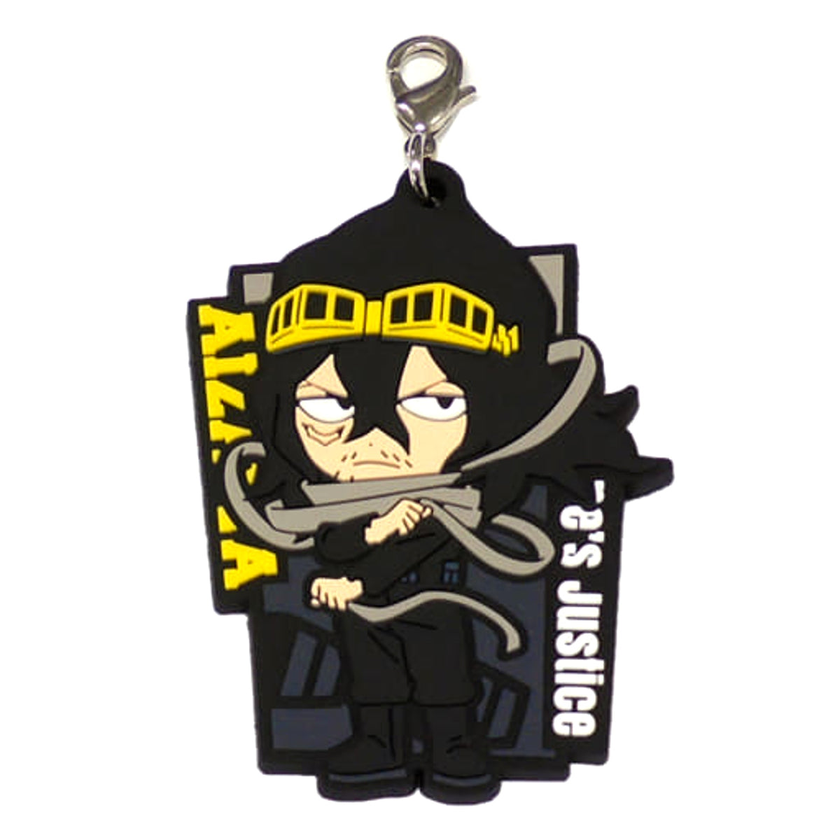 My Hero Academia Eraser Head Ichiban Kuji Fighting Heroes Feat. One's Justice VS Rubber Charm Kyunchara Illustrations Prize E Charm [USED]