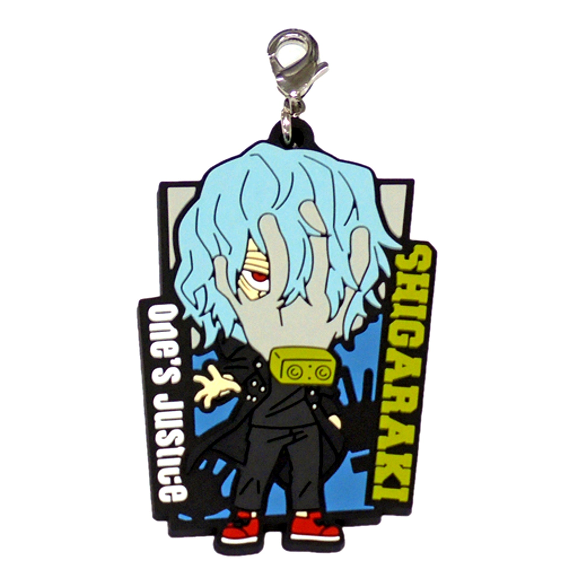 Tomura Shigaraki VS Rubber Charm Kyun Chara Illustrations Ichiban Kuji My Hero Academia FIGHTING HEROES feat. One's Justice Prize E [USED]