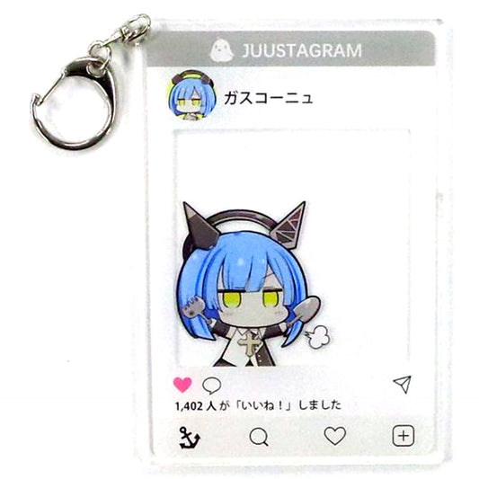 Gascogne Castle Building Series Mobile Ver. Acrylic Keychain Azur Lane C97 Goods [USED]