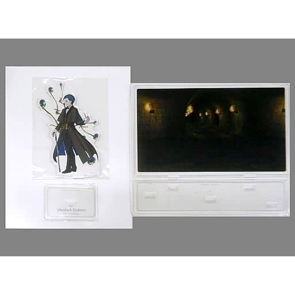 Fate/Grand Order Ruler/Sherlock Holmes Battle Character Style Acrylic Diorama Stand C97 Limited Acrylic Item [USED]