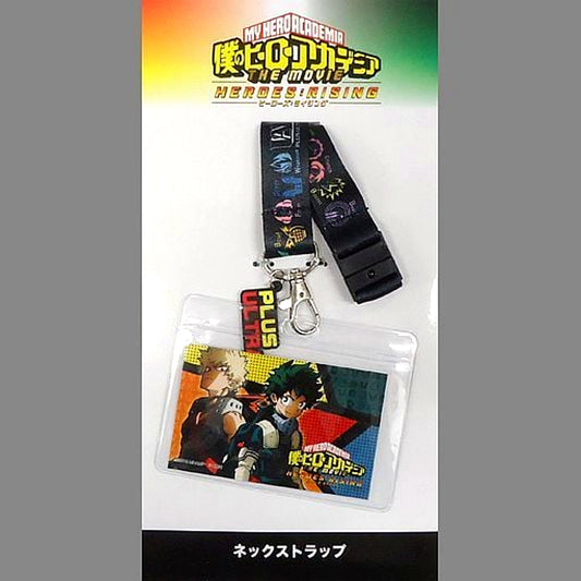 My Hero Academia Heroes Rising All Over Pattern Neck Strap Theater Goods [USED]