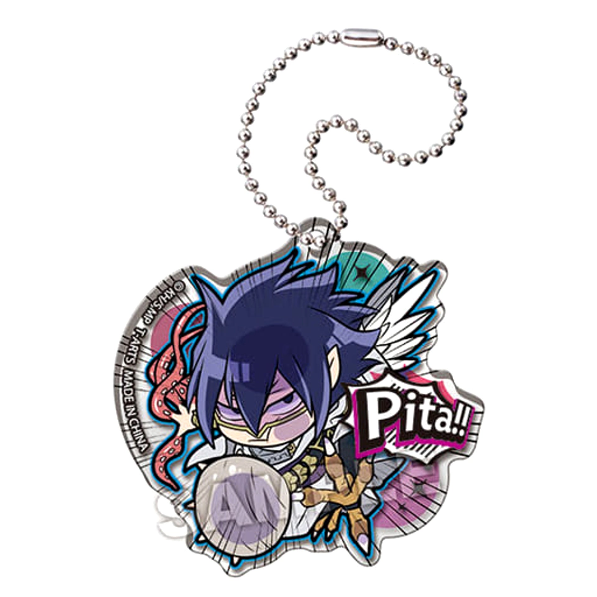 My Hero Academia Tamaki Amajiki Pita! Deformed Go!! Acrylic Keychain Keychains [USED]