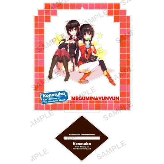 Megumin, Yunyun Explosion Fair Acrylic Stand KonoSuba: God's Blessing on This Wonderful World! [USED]