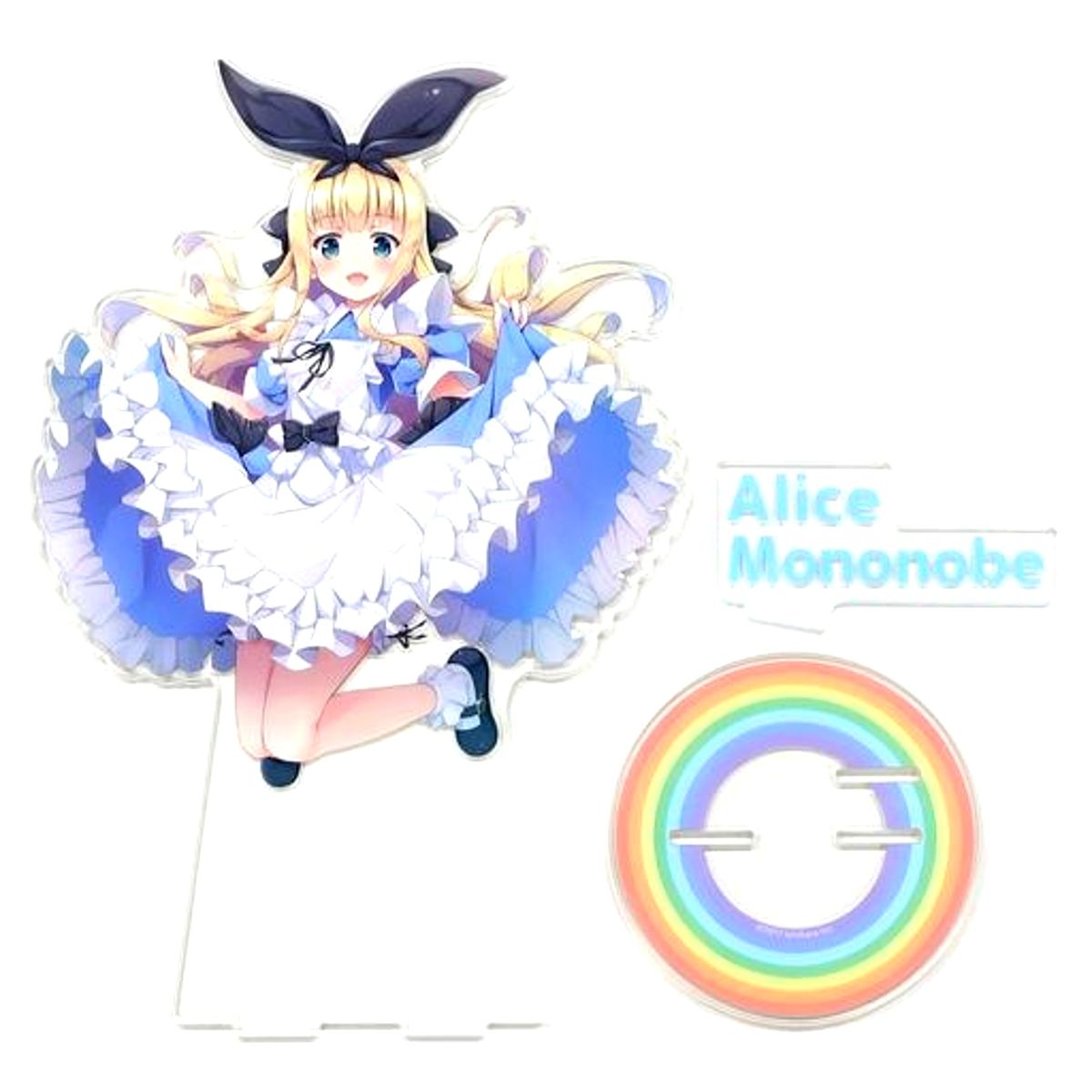 Mononobe Alice Acrylic Stand Virtual YouTuber Nijisanji New Visual Release Commemoration Goods [USED]