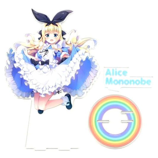 Mononobe Alice Acrylic Stand Virtual YouTuber Nijisanji New Visual Release Commemoration Goods [USED]