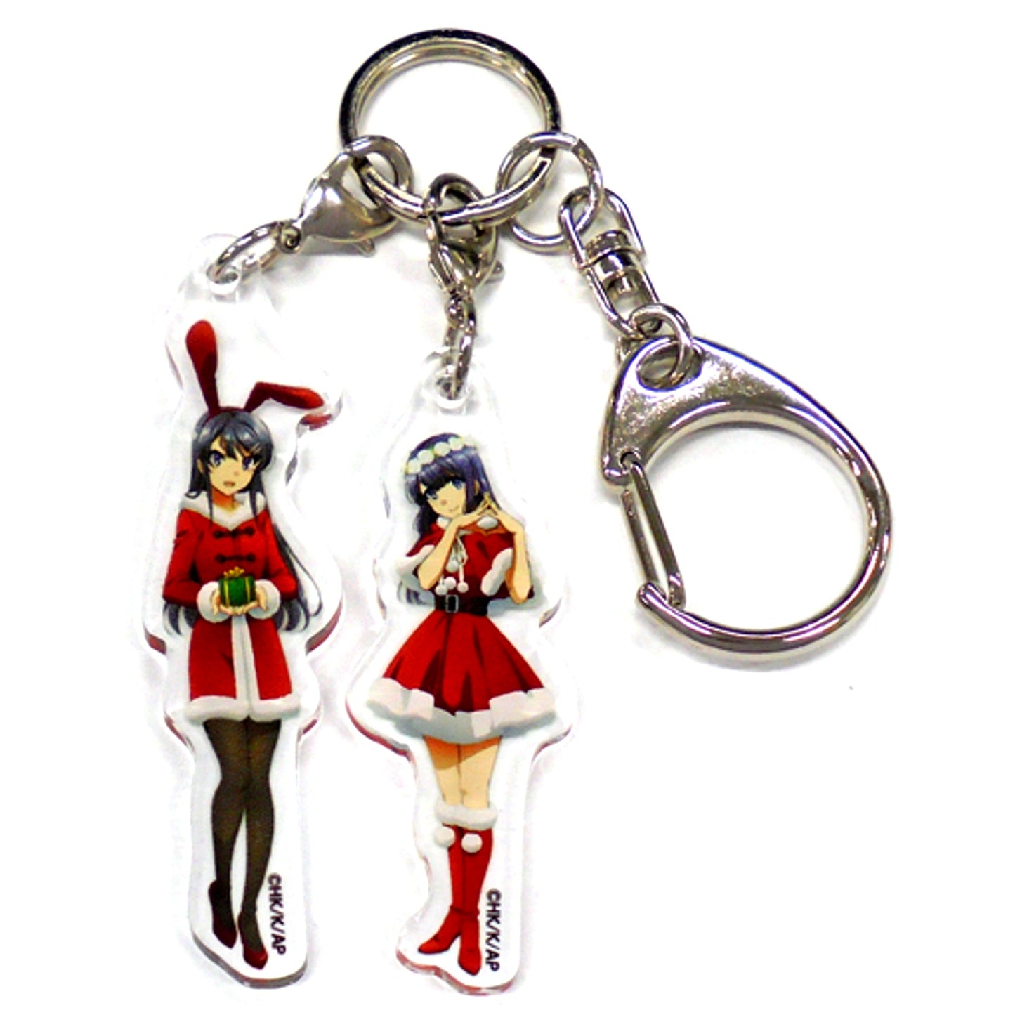 Mai Sakurajima & Shoko Makinohara Mini Mini Acrylic Charm Set Bonus for Blu-ray/DVD Rascal Does Not Dream of a Dreaming Girl ANIPLEX+ Limited Bonus Item [USED]