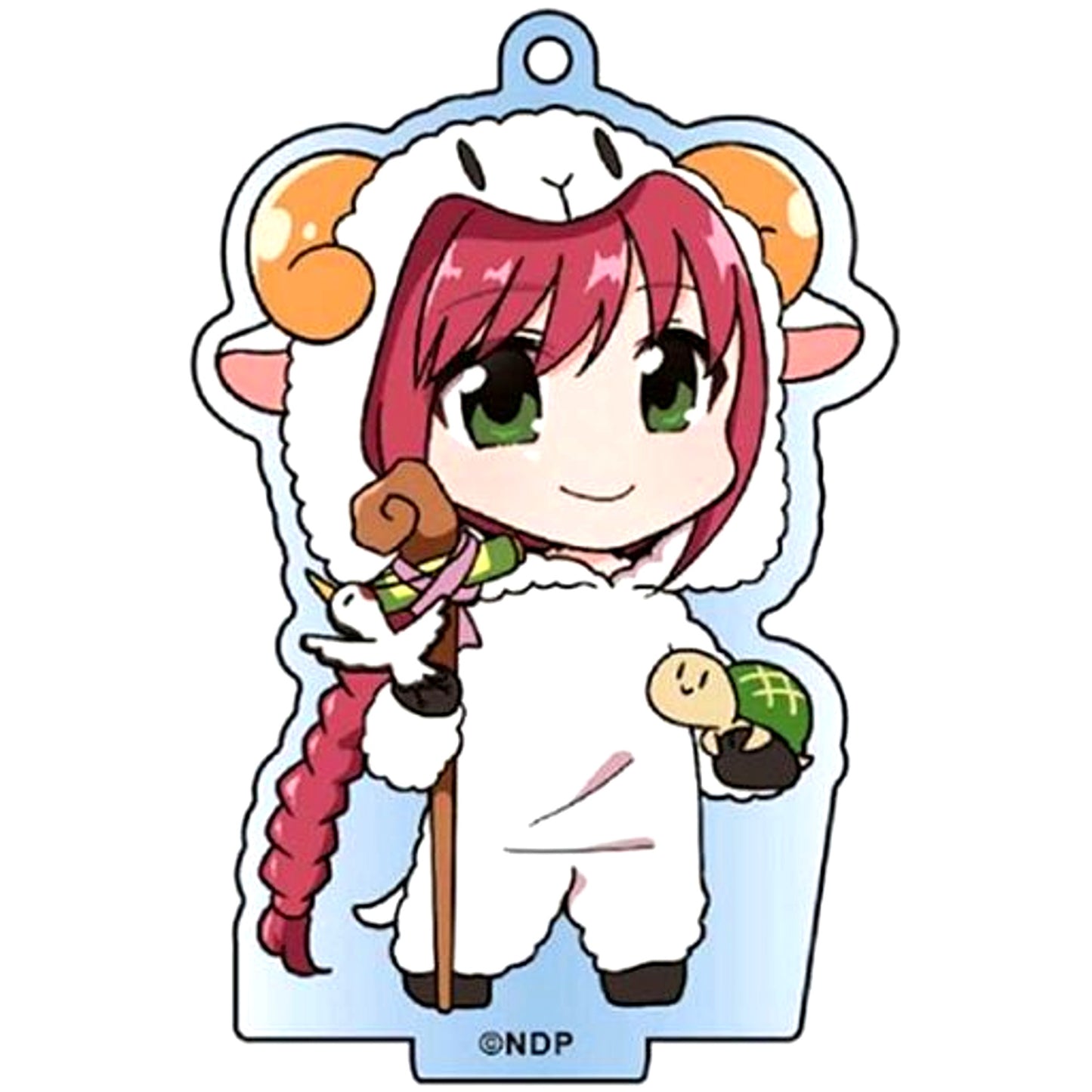 Amitie Florian Animaru-kko Acrylic Keychain Seven Lucky Gods Magical Girl Lyrical Nanoha Detonation [USED]