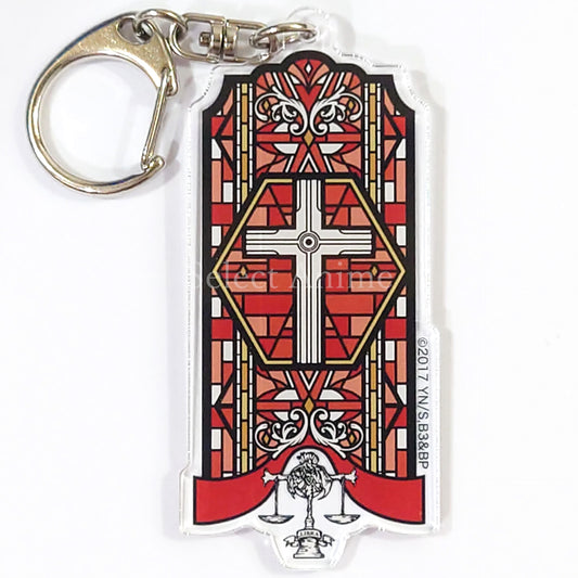 Blood Blockade Battlefront & Beyond Klaus Von Reinherz Acrylic Motif Keychain Only Shop All Quiet on The B3&B Marui Limited Keychains [USED]