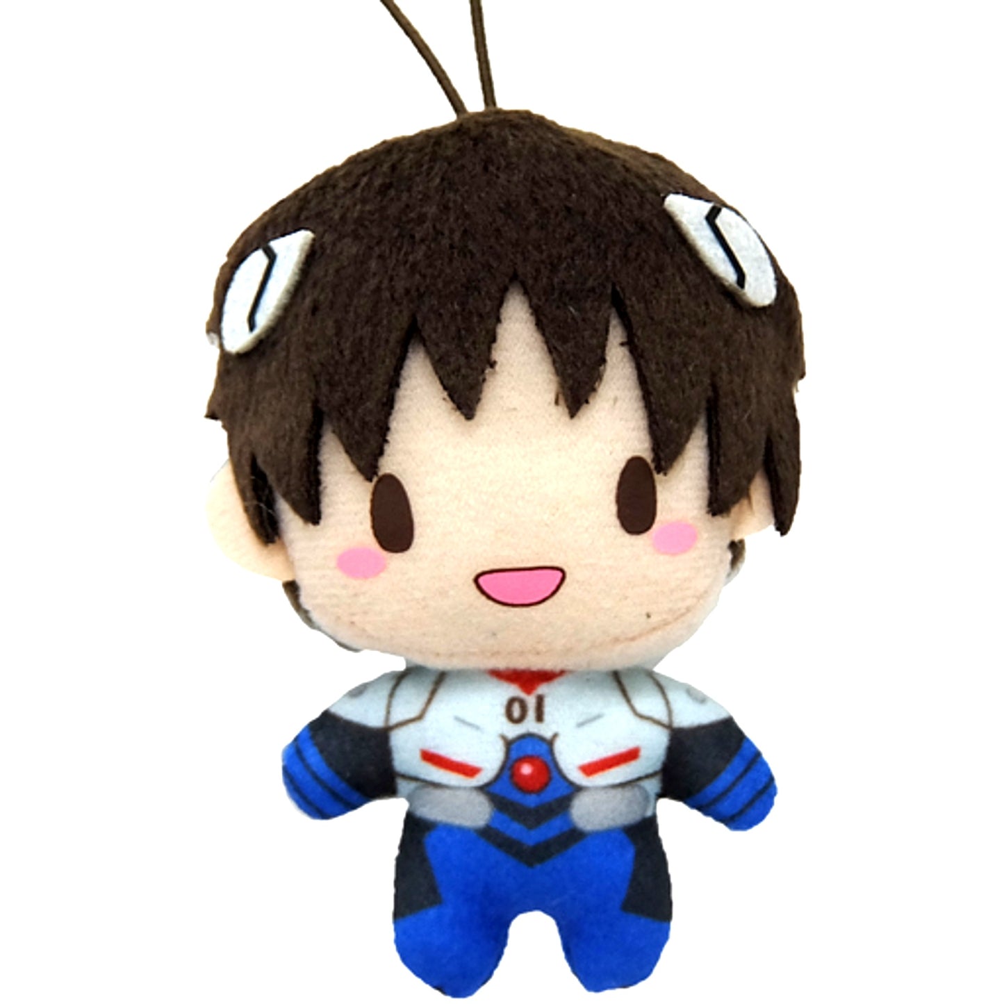Shinji Ikari Smiling Plugsuit Style Mascot feat. Sangatsu Youka Vol.1 Rebuild of Evangelion [USED]