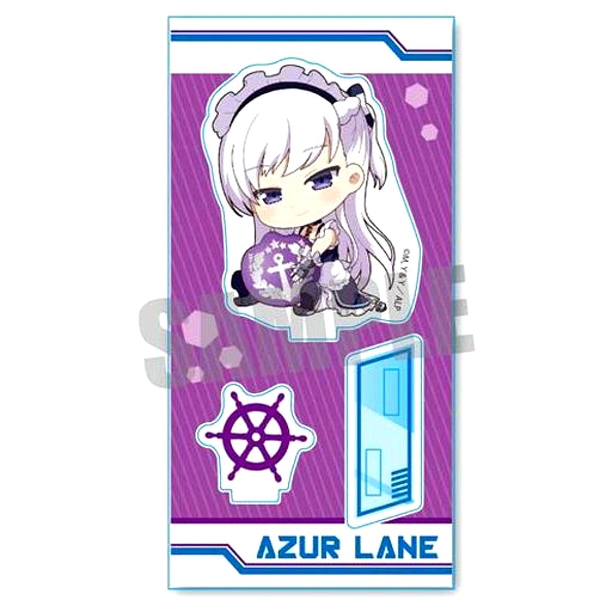 Belfast Gyugyutto Acrylic Figure Azur Lane [USED]