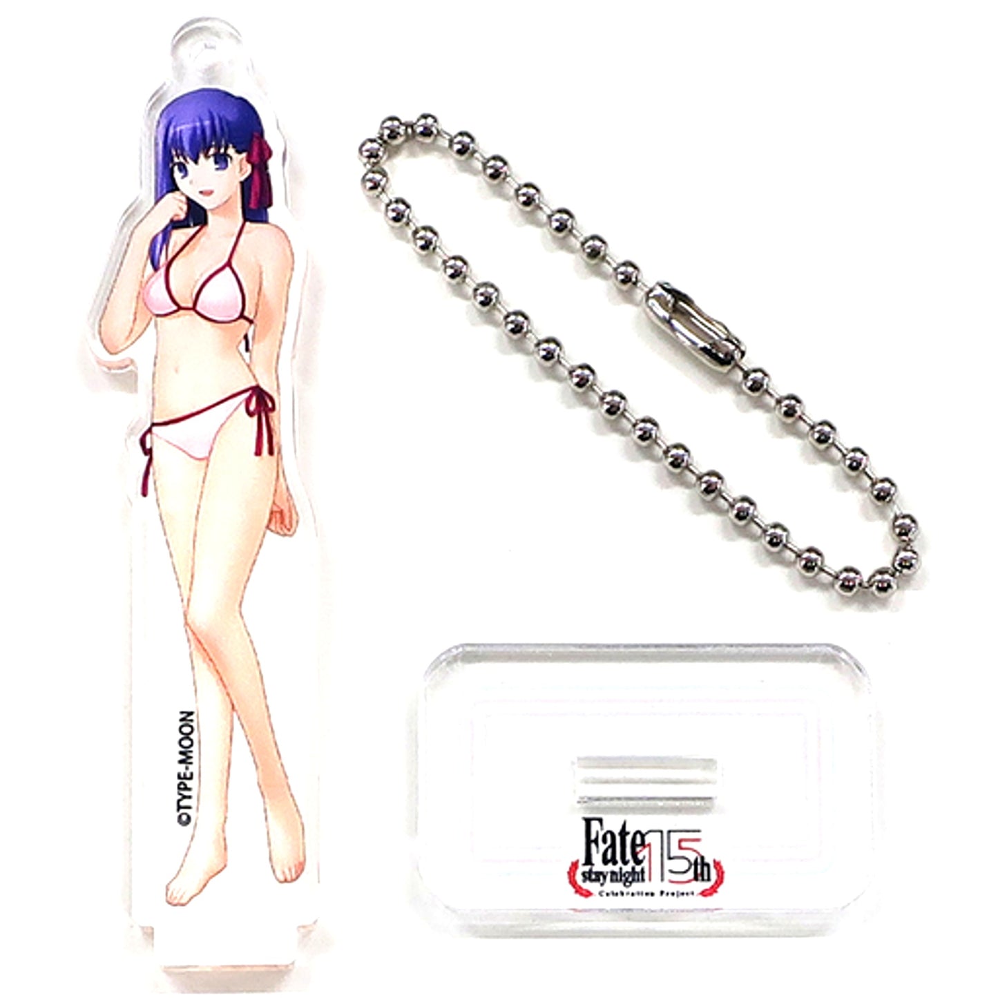 Sakura Matou Swimsuit Fate/stay night 15th Celebration Project Acrylic Mascot TYPE-MOON Exhibition [USED]