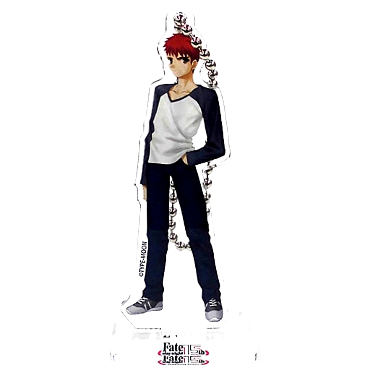 Shirou Emiya Fate/stay night 15th Celebration Project Acrylic Mascot TYPE-MOON Exhibition [USED]