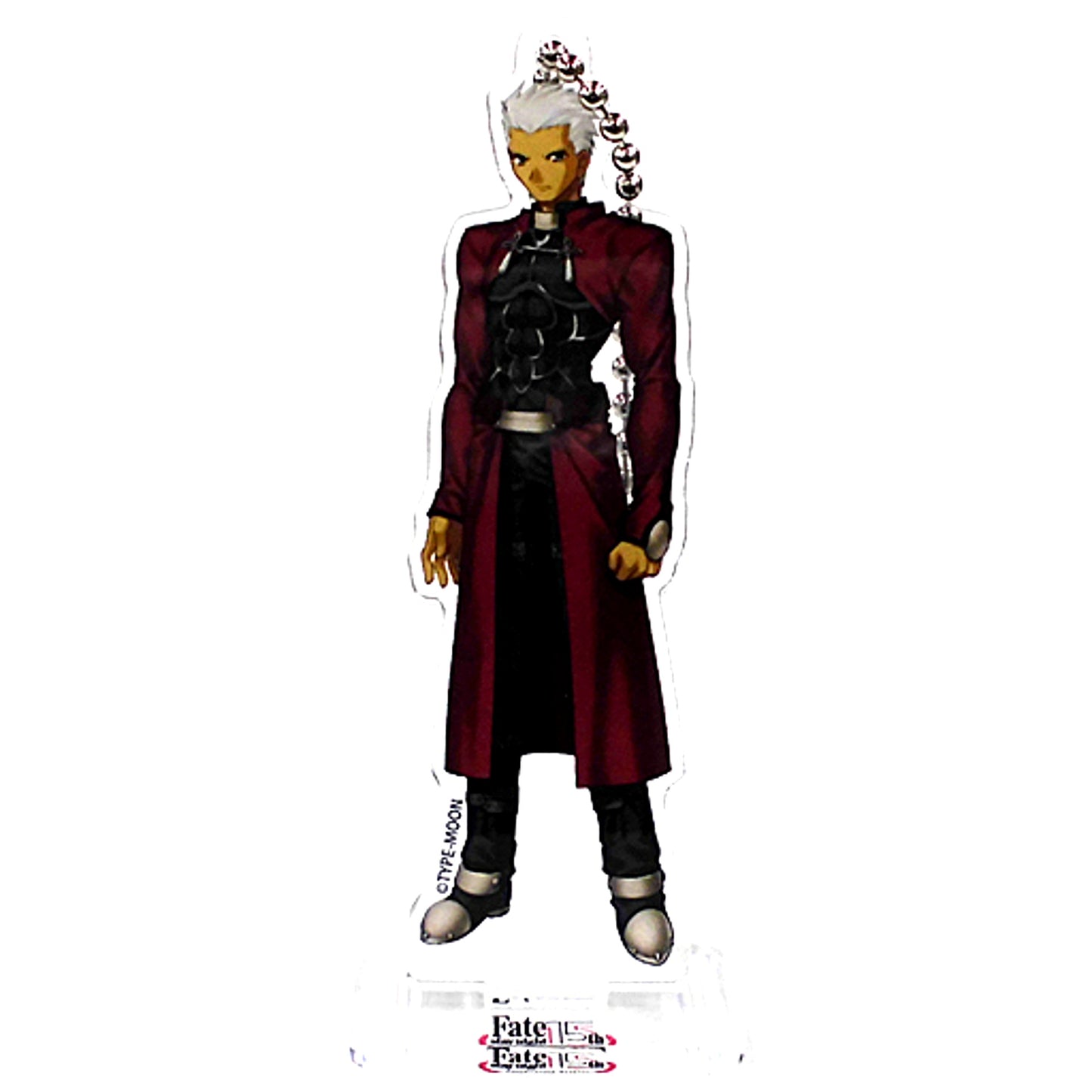 Archer Fate/stay night Acrylic Mascot TYPE-MOON Exhibition 15th Anniversary [USED]
