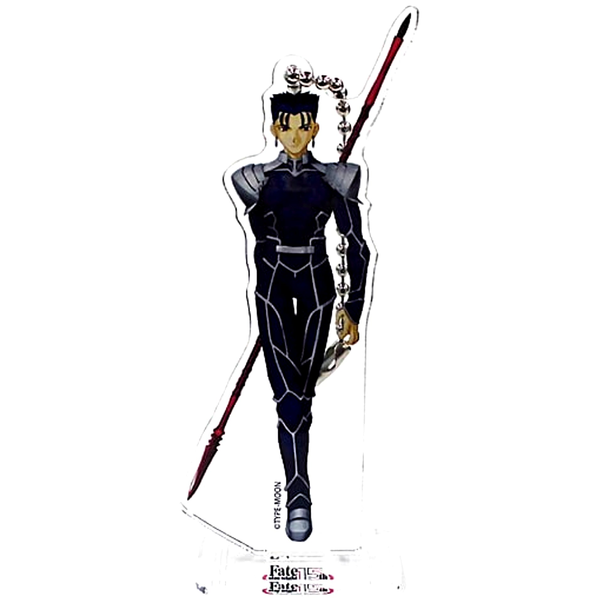 Lancer Fate/stay night Acrylic Mascot TYPE-MOON Exhibition 15th Anniversary [USED]