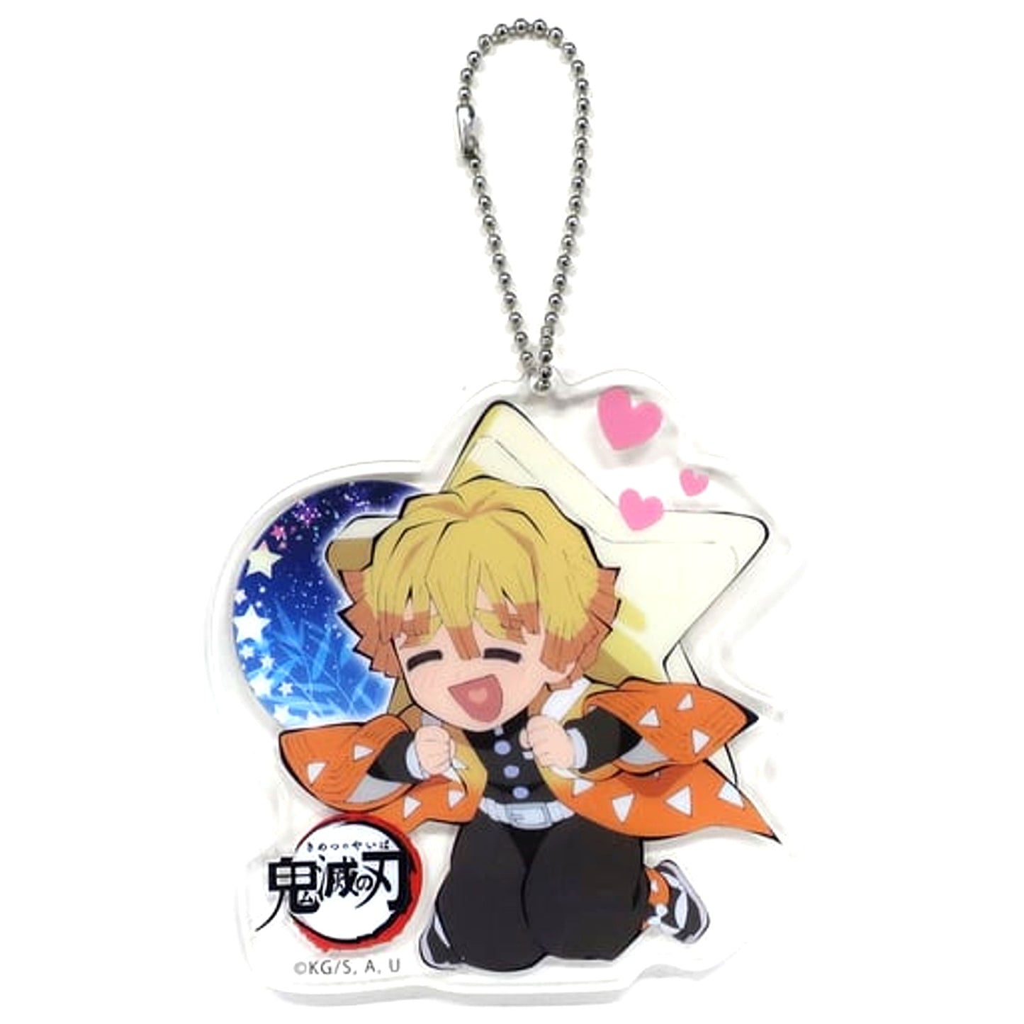 Zenitsu Agatsuma Demon Slayer Acrylic Charm Tanabata Event [USED]