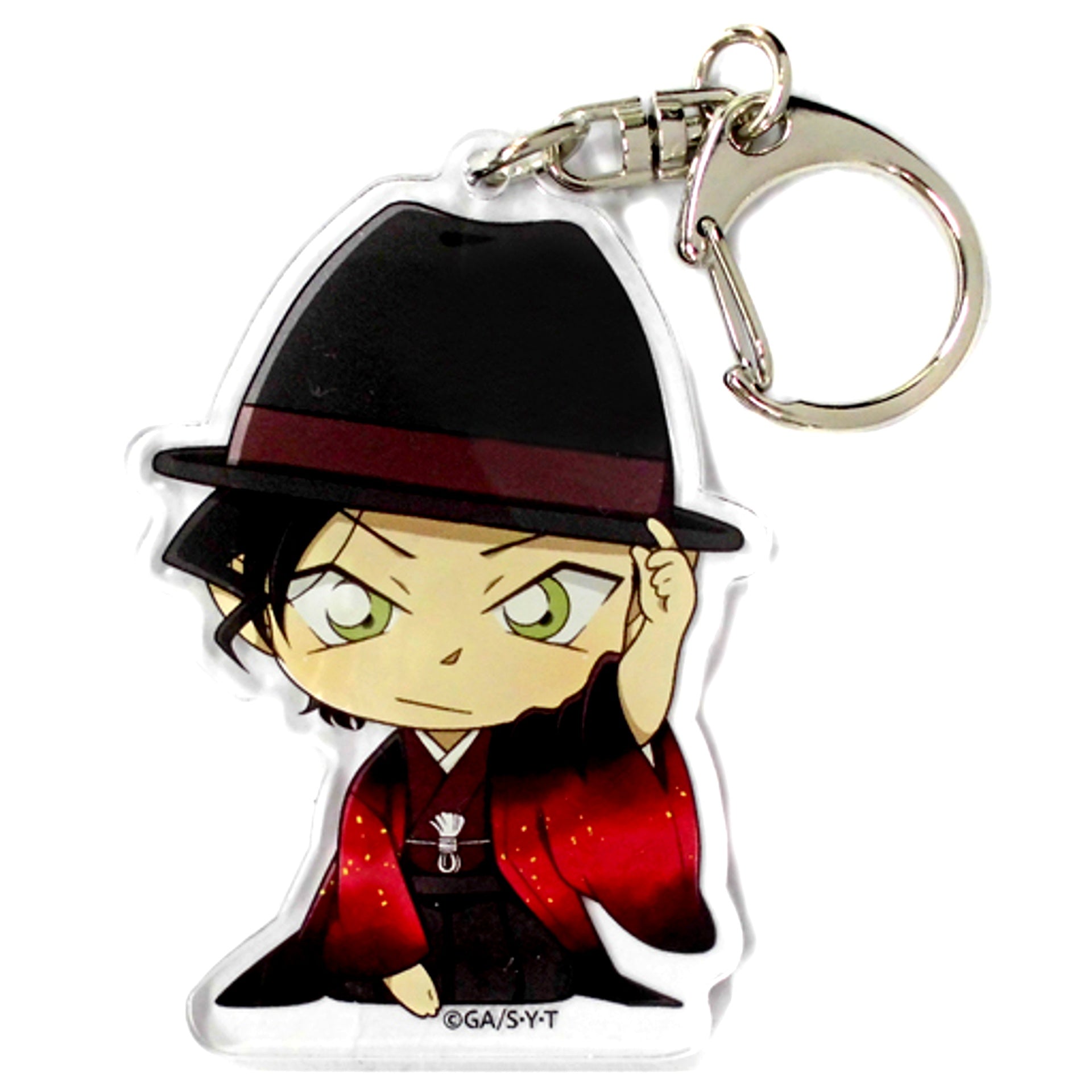 Shuichi Akai Detective Conan Trading Acrylic Keychain Greetings x NewDays New Year's Greetings Special Collab Shop in Ikebukuro [USED]