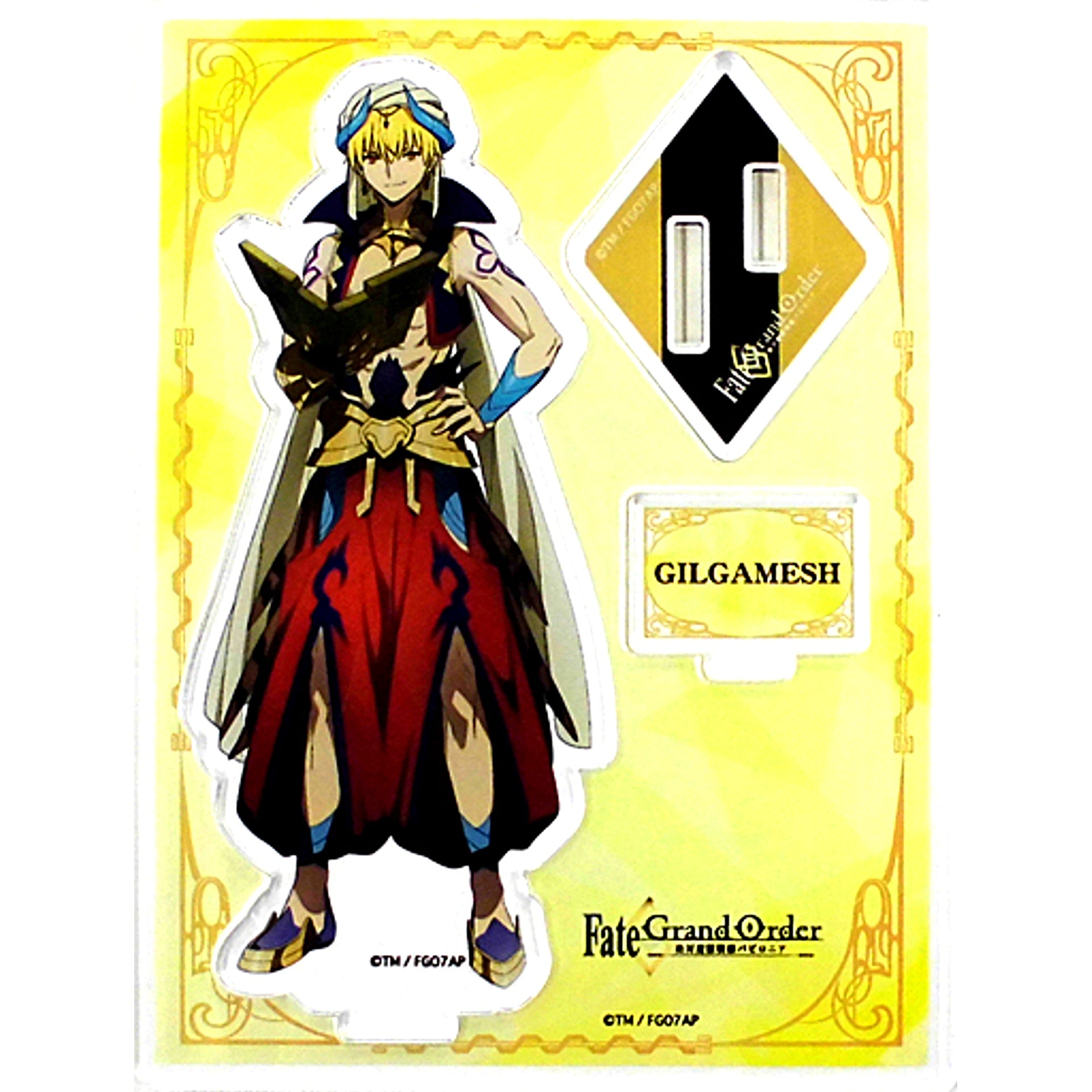Caster Gilgamesh Acrylic Stand Fate/Grand Order Absolute Demonic Front Babylonia Limited Shop in Marui [USED]