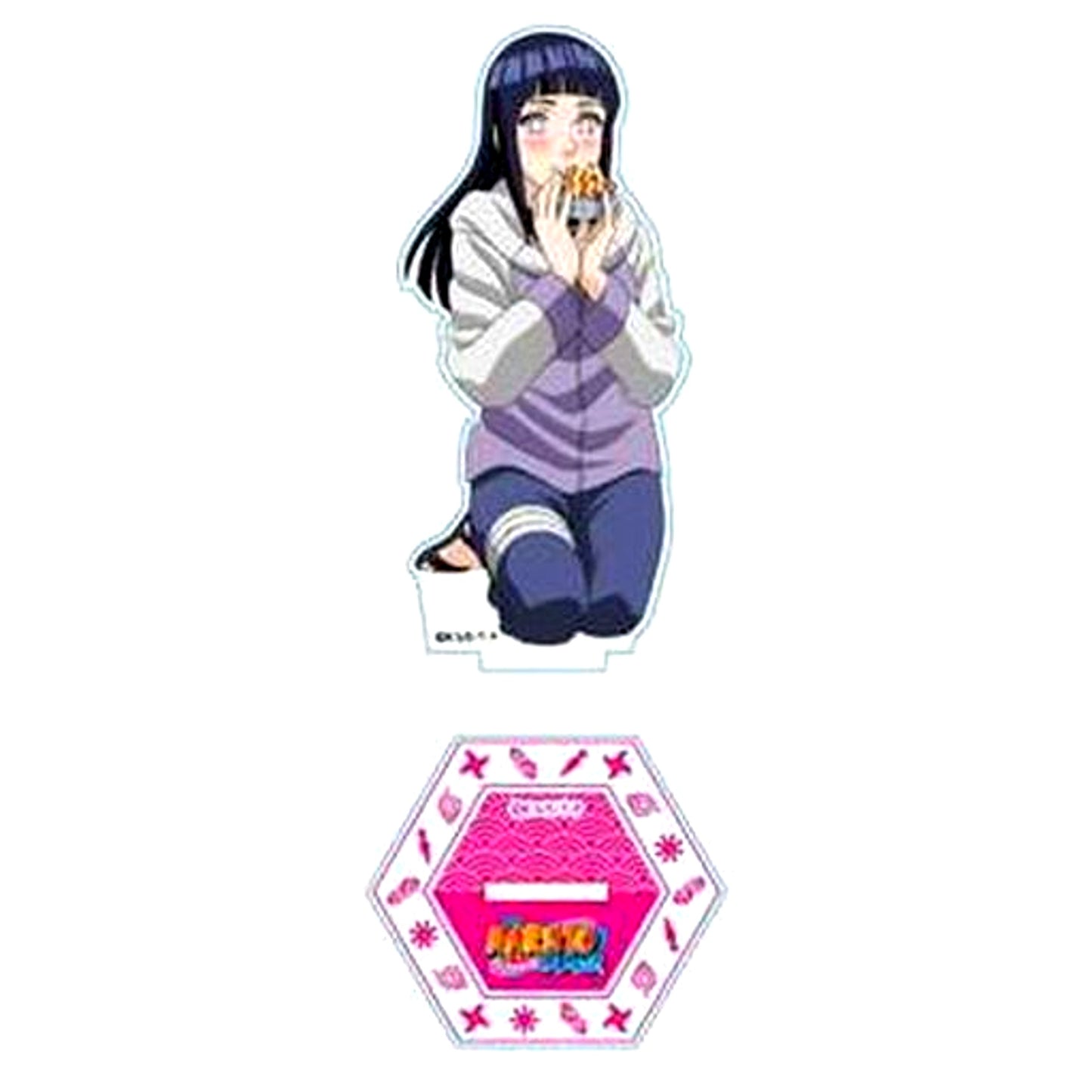 Hinata Hyuga Illustration Acrylic Stand Naruto [USED]