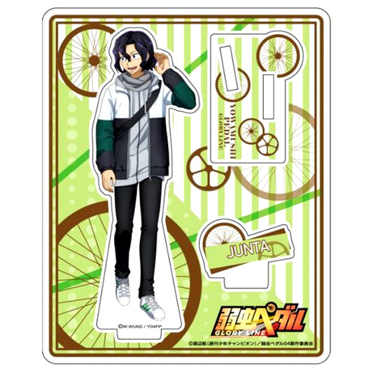 Junta Teshima Acrylic Stand Travel Ver. Yowamushi Pedal GLORY LINE [USED]