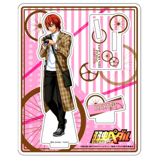 Hayato Shinkai Travel Ver. Acrylic Stand Yowamushi Pedal GLORY LINE [USED]