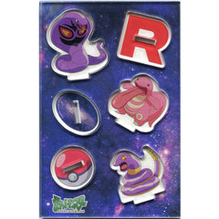 Pokemon Team Rocket Ekans & Arbok & Lickitung Acrylic Stand Collection Village Vanguard exclusive Acrylic Stands [USED]