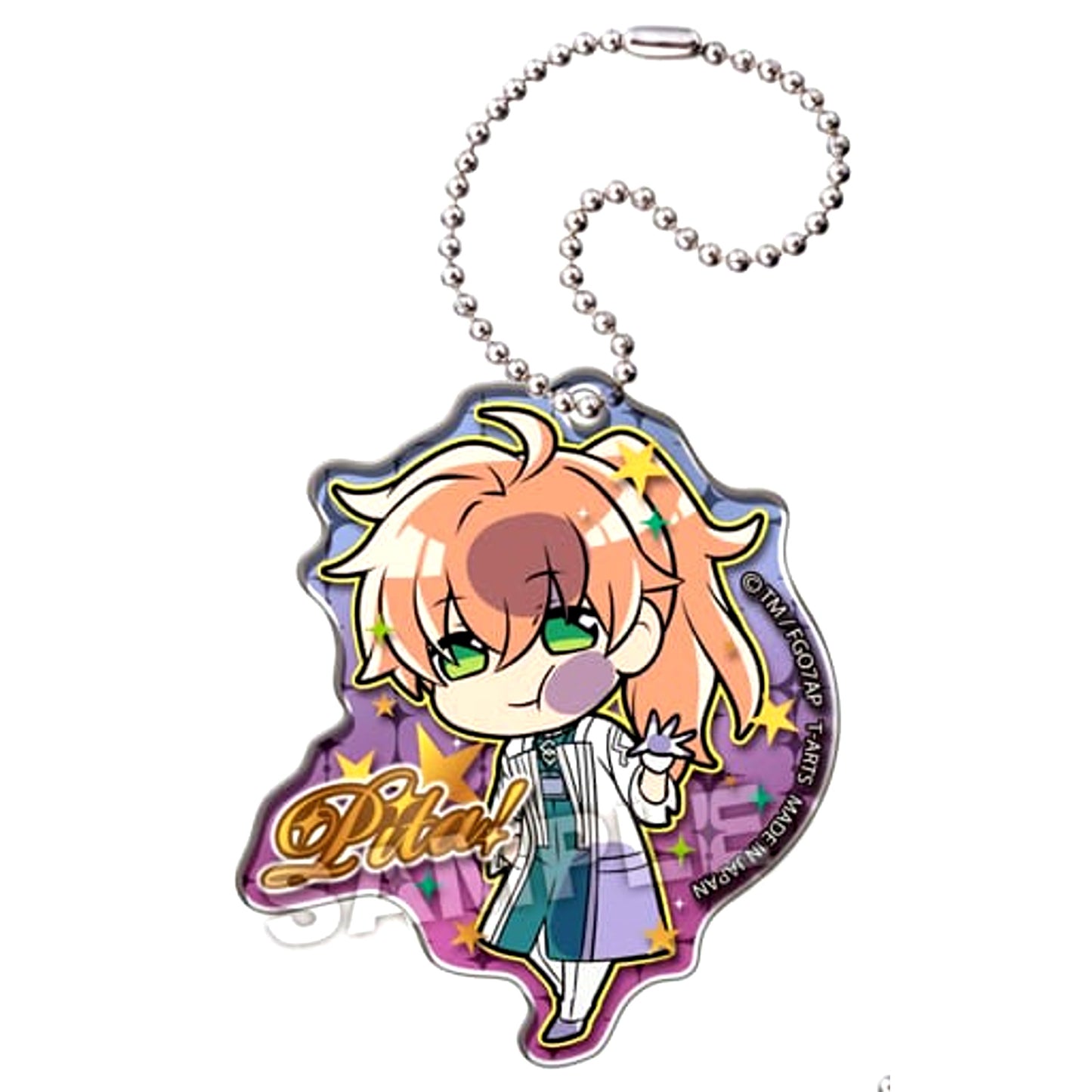 Fate/Grand Order Absolute Demonic Front: Babylonia Romani Archaman Pita Deforme Acrylic Keychain [USED]