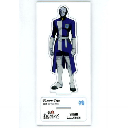 Vidar Mobile Suit Gundam Iron-Blooded Orphans Model Sheet Acrylic Stand GUNDAM Cafe Ltd [USED]