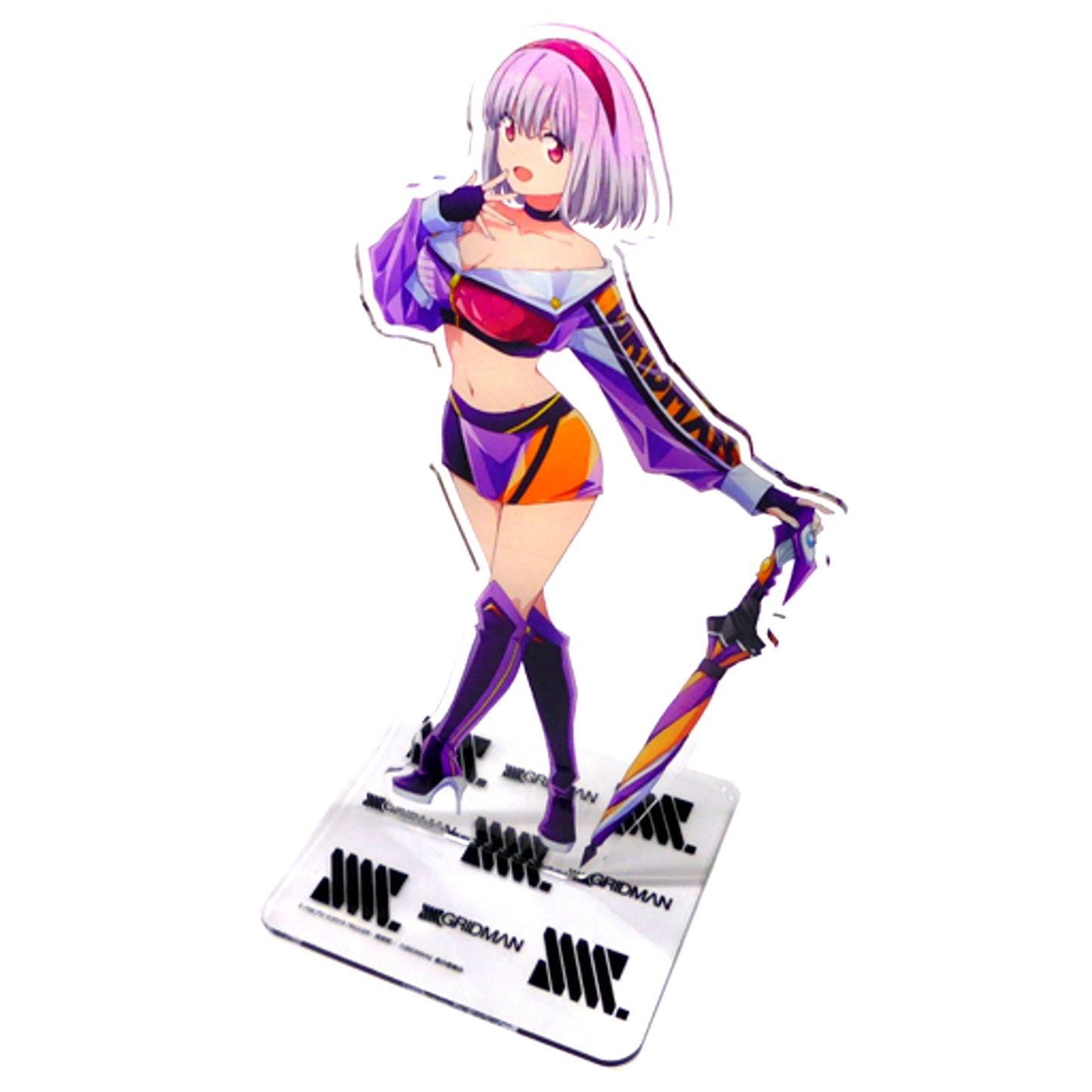 Akane Shinjo Race Queen Ver. SSSS.GRIDMAN Oversized Acrylic Stand x Don Quijote Part 2 [USED]