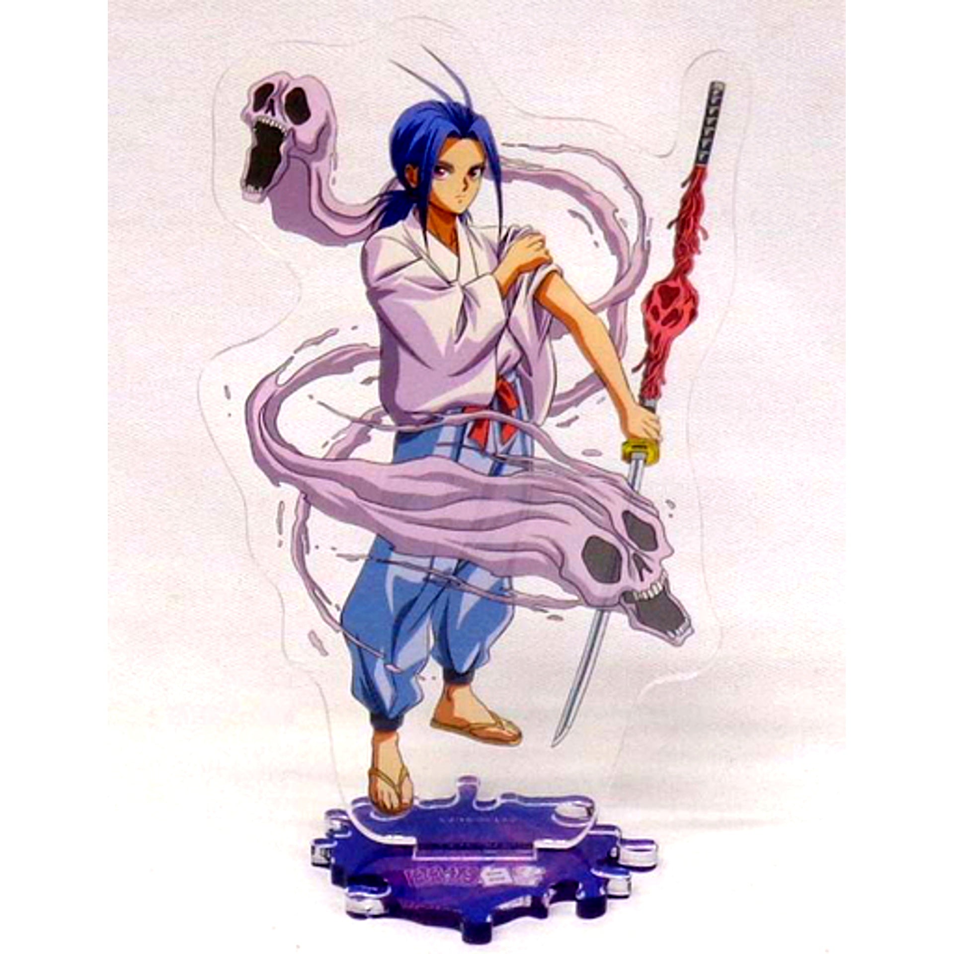 Shishiwakamaru C-8 Prize Illustration Acrylic Stand Figure YuYu Hakusho Aim for S-Class Demon!! WEB Kuji [USED]