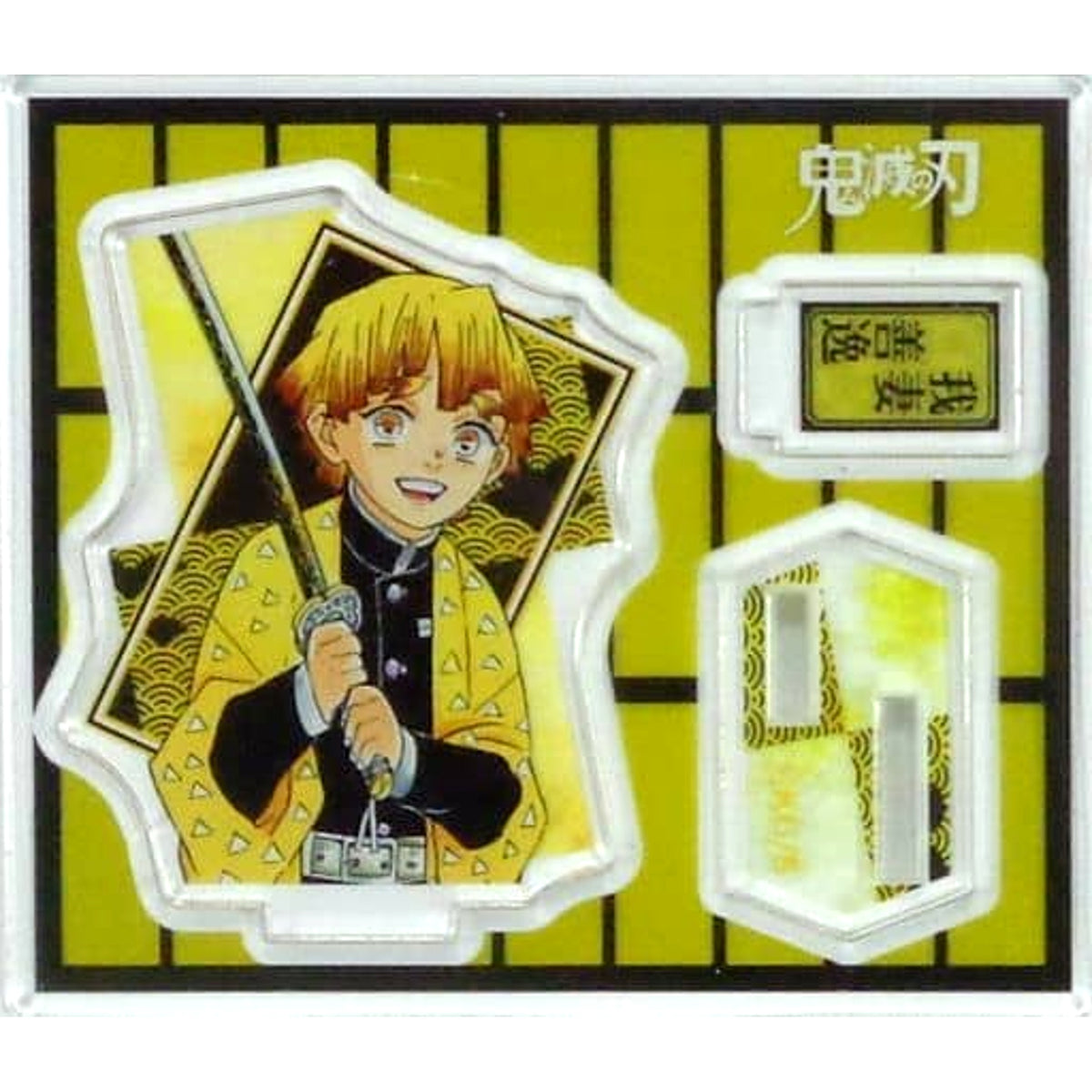 Demon Slayer: Kimetsu no Yaiba Zenitsu Agatsuma Acrylic Figure Collection Jump Festa 2020 Goods Acrylic Stands [USED]