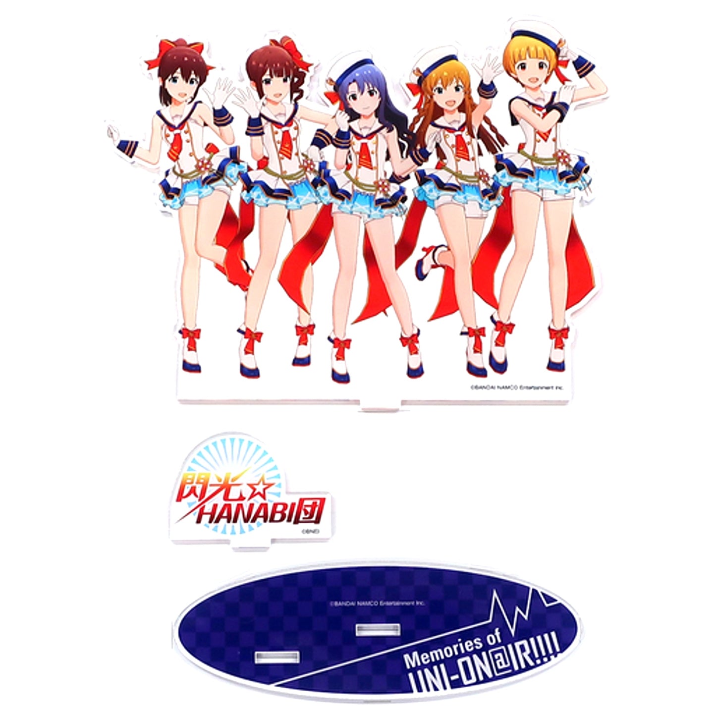 Senko Hanabi Dan Unit Acrylic Stand THE IDOLM@STER MILLION LIVE! 6thLIVE TOUR Commemorative Exhibition Memories of UNI-ON@IR!!!! [USED]