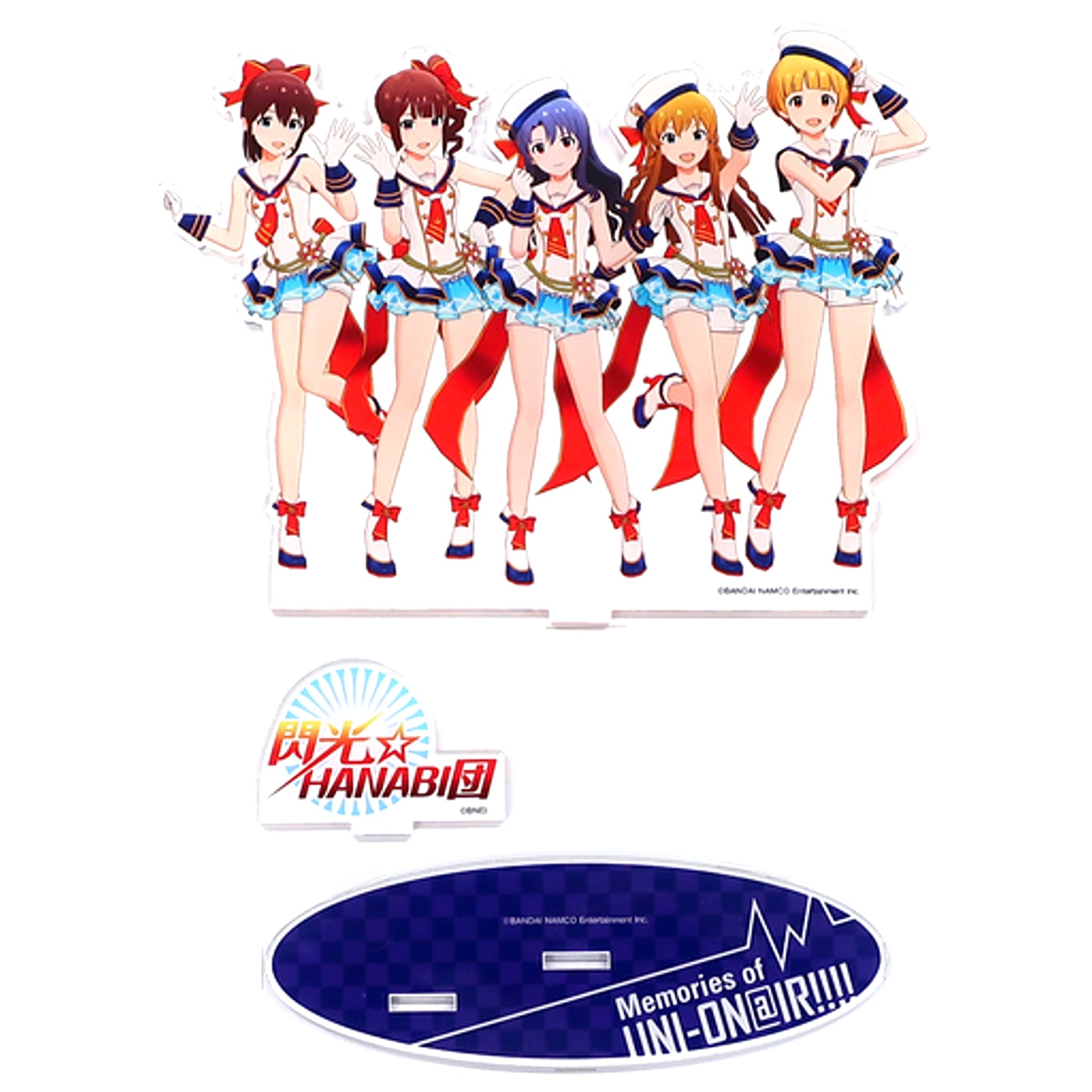 Senko Hanabi Dan Unit Acrylic Stand THE IDOLM@STER MILLION LIVE! 6thLIVE TOUR Commemorative Exhibition Memories of UNI-ON@IR!!!! [USED]